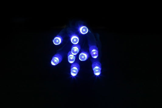 Instalatie IDL Profesionala pentru brad, 20 led-uri albastre ce creeaza o ambianta calduroasa, o lumina directa si placuta, Grad de protectie IP20 la interior