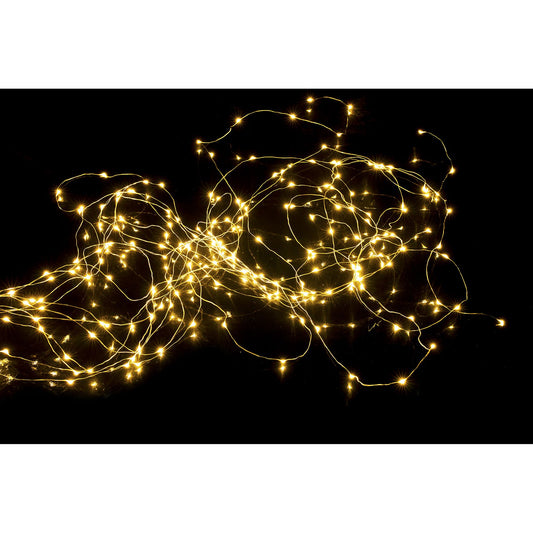 Instalatie IDL Profesionala pentru brad cu 20 de leduri albe cu lumina rece pentru o ambianta placuta, cu fir de cupru ce confera o rezistenta sporita