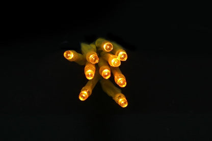 Instalatie IDL Profesionala pentru brad, 20 led-uri galbene ce creeaza o ambianta calduroasa, o lumina directa si placuta, Grad de protectie IP20 la interior