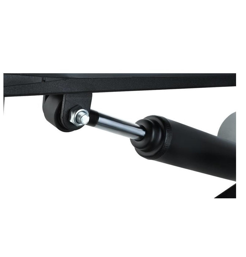 Stepper reglabil cu corzi BLACK EDITION idealSTORE, Dimensiuni 40 x 37 x 18 cm, Telescoape puternice, Suprafata anti-derapanta, Intensitate ajustabila, 4 Functii de monitorizare a antrenamentului, Sarcina 120 KG