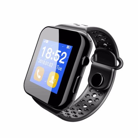Ceas Smartwatch cu Telefon Invictus 8, Apelare BT, Camera 1,3 Mpx, Antizgarieturi, Facebook, Whatsapp, Negru