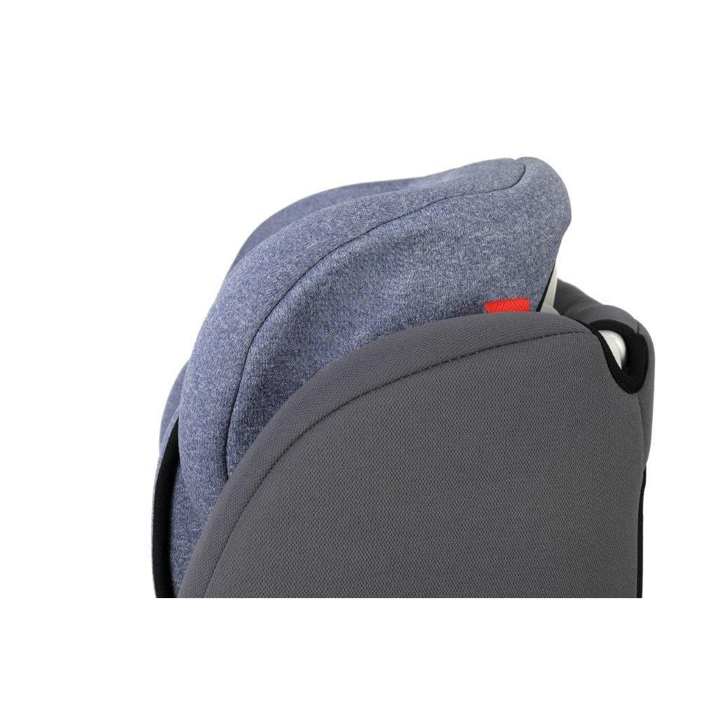 Scaun Auto Profesional Dedicat Pentru Copil, Baby Jolie IBIZA IDL Collection, 3 grupe de greutate 0-36 Kg, Rotire 360 Grade, Centuri de Siguranta in 5 Puncte, Reglarea Inaltimii, Tetierei, Spatarului, Albastru