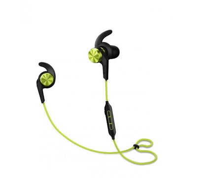 Casti Wireless Profesionale iBFee SPORT EDITION, Conexiune Bluetooth V4.2, Rezistente la apa, Grad de protectie IPX6, Creatie aerospatiala + design PET pentru sunet cinematografic, Ergonomice ce ofera confort in miscare, Verde