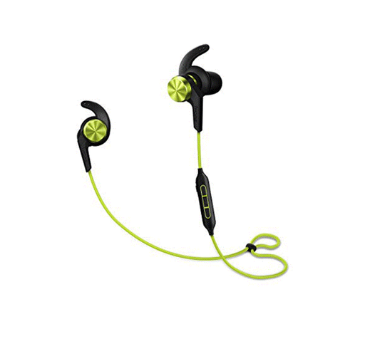 Casti Wireless Profesionale iBFee SPORT EDITION, Conexiune Bluetooth V4.2, Rezistente la apa, Grad de protectie IPX6, Creatie aerospatiala + design PET pentru sunet cinematografic, Ergonomice ce ofera confort in miscare, Verde