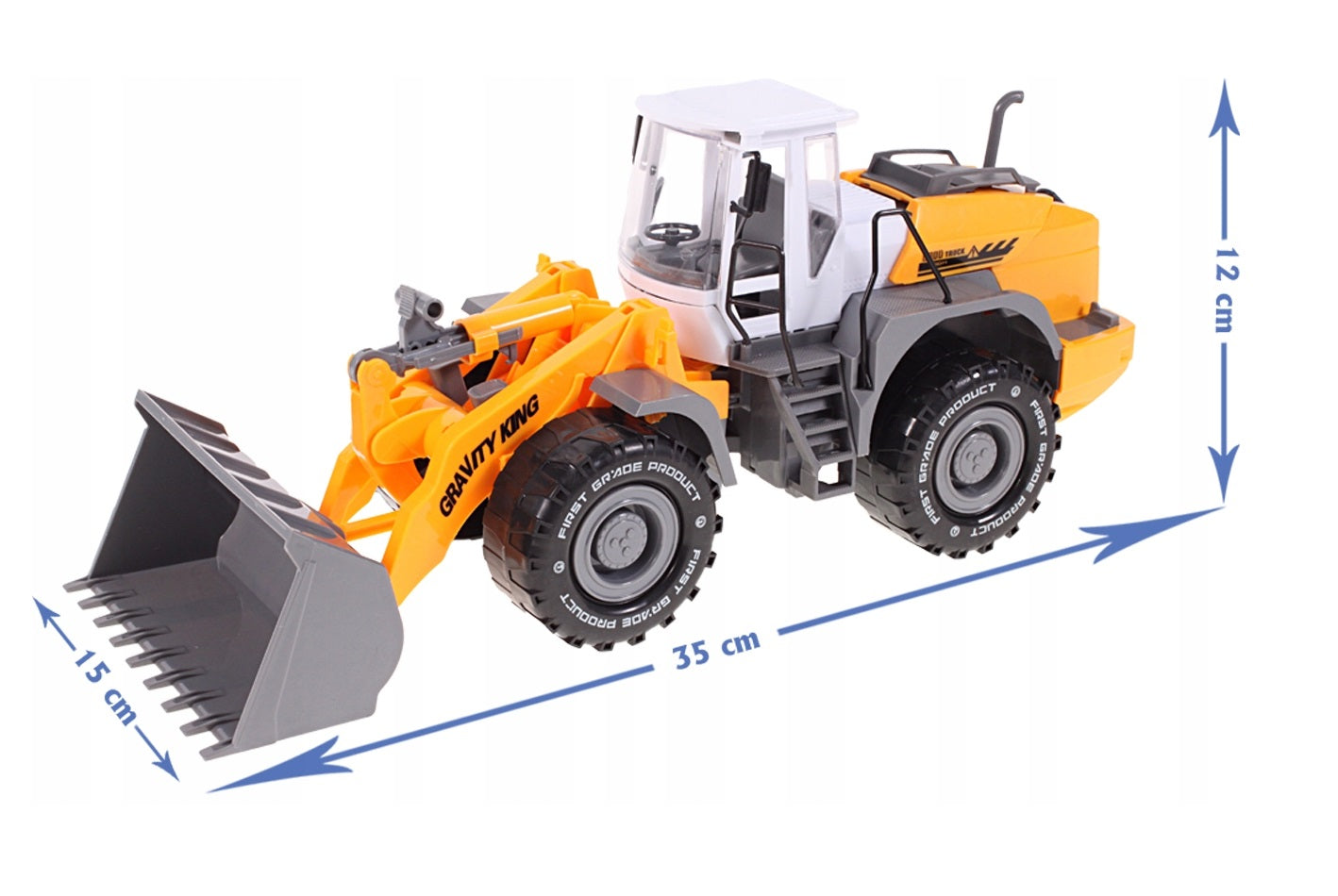 Excavator Constructie IDL, Mc Construct, Editie 2019, Functioneaza in orice loc: pe nisip, acasa, in gradina sau pe terenul de joaca, Dotat cu trapa acces motor, Accesorizat cu Parti in MISCARE este o modalitate excelenta de a deveni un mic constructor