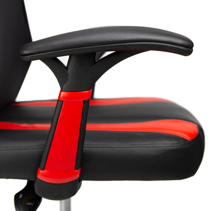 Scaun Gaming Reglabil cu mecanism SmoothBlock idealSTORE Collection Ignis Design, Echipat cu cotiere moi si stabile, Posibilitatea modificarii unghiului spatarului