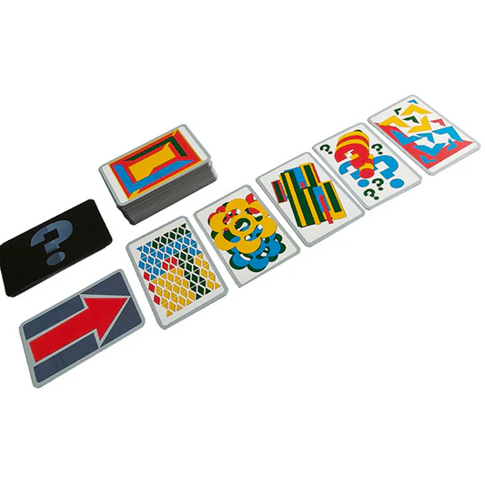 Joc de societate illusion idealSTORE, Cat de mult puteti discerne Culorile, Cata culori poti Vedea, 110 Carti, 1 Regulament