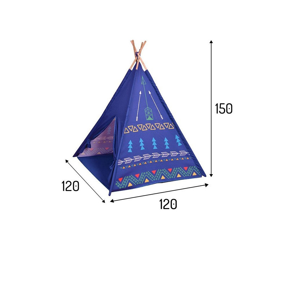 Cort si Spatiu de Joaca PREMIUM pentru copii IDL, Dimensiuni 150 x 120x 120 cm, Incurajeaza joaca creativa oferind cadrul perfect care ajuta copilul sa isi dezvolte mintea si modul de gandire cu efecte pozitive asupra dezvoltarii limbajului