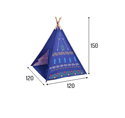 Cort si Spatiu de Joaca PREMIUM pentru copii IDL, Dimensiuni 150 x 120x 120 cm, Incurajeaza joaca creativa oferind cadrul perfect care ajuta copilul sa isi dezvolte mintea si modul de gandire cu efecte pozitive asupra dezvoltarii limbajului