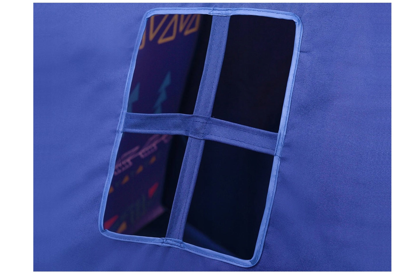 Cort si Spatiu de Joaca PREMIUM pentru copii IDL, Dimensiuni 150 x 120x 120 cm, Incurajeaza joaca creativa oferind cadrul perfect care ajuta copilul sa isi dezvolte mintea si modul de gandire cu efecte pozitive asupra dezvoltarii limbajului