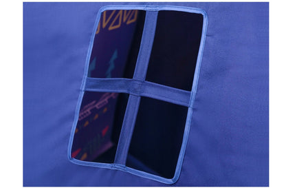 Cort si Spatiu de Joaca PREMIUM pentru copii IDL, Dimensiuni 150 x 120x 120 cm, Incurajeaza joaca creativa oferind cadrul perfect care ajuta copilul sa isi dezvolte mintea si modul de gandire cu efecte pozitive asupra dezvoltarii limbajului