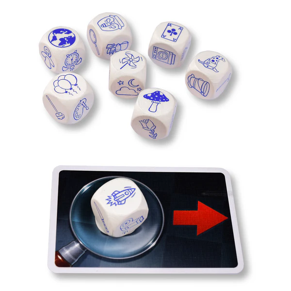 Joc de societate Inspector Nose idealSTORE, Echipa de Detectivi, Inspectorul Nose ofera Indicii, Reguli Simple, 60Carti, 8 Zarururi, 1 Regulament