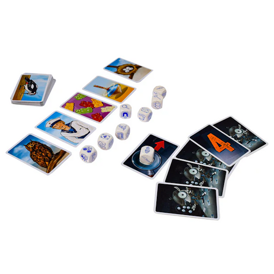 Joc de societate Inspector Nose idealSTORE, Echipa de Detectivi, Inspectorul Nose ofera Indicii, Reguli Simple, 60Carti, 8 Zarururi, 1 Regulament