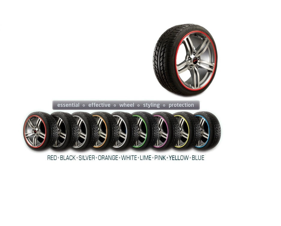 Rola Protectie JANTE IDL, Safe Rider cu LUNGIME DE 8 m, Compatibila cu janetele de pana la 22 inch, Poate fi montata atat pe jantele din aliaj cat si pe cele clasice din tabla, Un accesoriu modern care aduce un plus de estetica rotilor, Culoare-Rosie