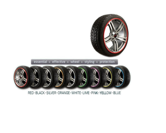 Rola Protectie JANTE IDL, Safe Rider cu LUNGIME DE 8 m, Compatibila cu janetele de pana la 22 inch, Poate fi montata atat pe jantele din aliaj cat si pe cele clasice din tabla, Un accesoriu modern care aduce un plus de estetica rotilor, Culoare-Rosie