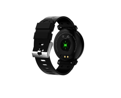 Ceas Smartwatch si Bratara Fitness Kinetic 2 2018, Cu Monitorizare Puls, Pasi, Calorii, Notificare Mesaje, IP68 Waterproof, Culoare : Negru