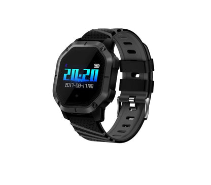 Ceas Smartwatch si Bratara Fitness Sport-Tech K5, Model Sport, Tensiometru, Puls, Monitor Somn, Bratara Detasabila, Notificare Apeluri si Mesaje, IP68 Waterproof, Incarcare Magnetica, Culoare Negru