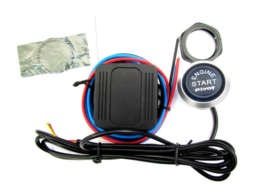 Kit buton pornire motor cu lumina Rosie