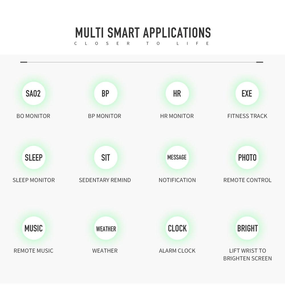 Ceas Smartwatch KingWear idealStore, Ecran Tactil HD 1.3 inch, Rezistent la Apa, Pedometru, Monitorizare Ritm Cardiac, Tensiune Arteriala, Sedentary Reminder, Mod Sport, Albastru