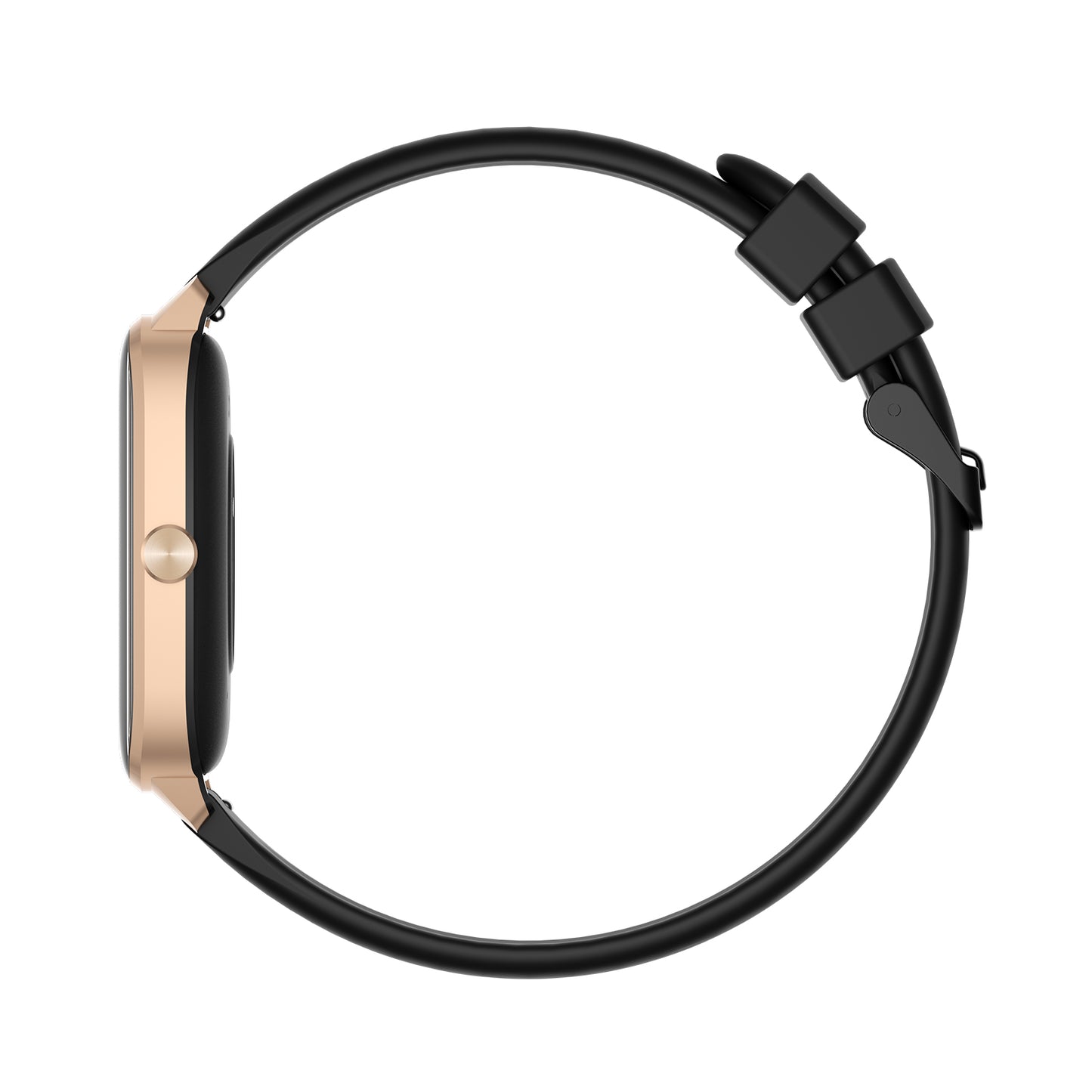 Smartwatch si bratara de Fitness idealStore iKeo+ din Aliaj Metalic, Functii MultiSport, Monitorizare Tensiune, Oxigen, Notificari Aplicatii, Monitor Somn, Pedometru, Rezistent la apa IP68, Culoare Negru Gold