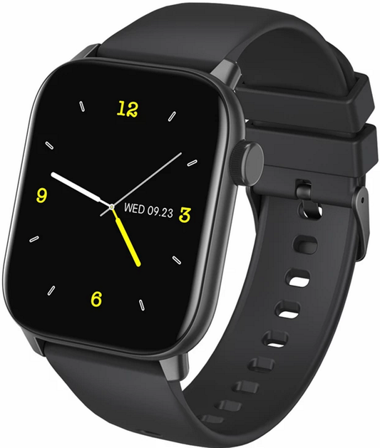 Smartwatch si bratara de Fitness idealStore iKeo+ din Aliaj Metalic, Functii MultiSport, Monitorizare Tensiune, Oxigen, Notificari Aplicatii, Monitor Somn, Pedometru, Rezistent la apa IP68, Culoare Negru