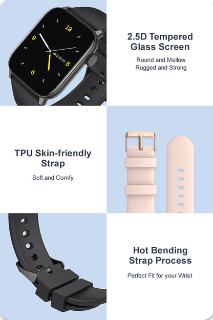 Smartwatch si bratara de Fitness idealStore iKeo+ din Aliaj Metalic, Functii MultiSport, Monitorizare Tensiune, Oxigen, Notificari Aplicatii, Monitor Somn, Pedometru, Rezistent la apa IP68, Culoare Negru