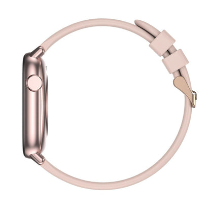 Smartwatch si bratara de Fitness idealStore iKeo+ din Aliaj Metalic, Functii MultiSport, Monitorizare Tensiune, Oxigen, Notificari Aplicatii, Monitor Somn, Pedometru, Rezistent la apa IP68, Culoare Roz