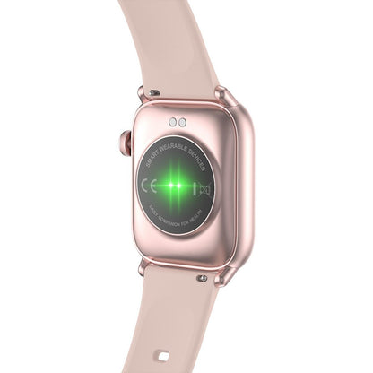 Smartwatch si bratara de Fitness idealStore iKeo+ din Aliaj Metalic, Functii MultiSport, Monitorizare Tensiune, Oxigen, Notificari Aplicatii, Monitor Somn, Pedometru, Rezistent la apa IP68, Culoare Roz