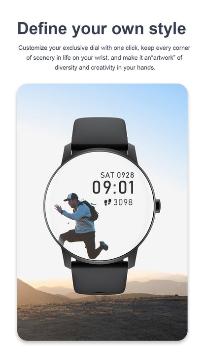 Ceas SmartWatch idealStore Keop77, Monitorizare activitati Sportive si Sanatate, Pedometru, Rezistent la Apa, Ecran Curbat, Ultra Subtire, Brata Silicon, Negru