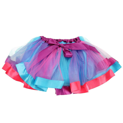 Costum de Printesa Carnaval idealSTORE, Setul Contine Fusta, Coroana, Colier, Cercei, 2 Inele, Sceptru, Poseta, Material Poliester, Bumbac, Plastic, Ideala petreceri si Aniversari, Marime Universala