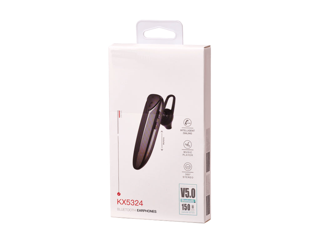 Casca Bluetooth idealStore, Raza 10 m, Autonomie 10 ore, Raspundere Apel, Buton reglaj Volum, Incarcare Rapida, Bluetooth 5.0