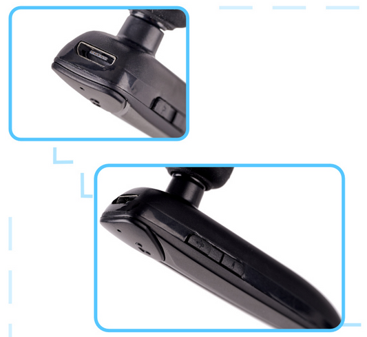 Casca Bluetooth idealStore, Raza 10 m, Autonomie 10 ore, Raspundere Apel, Buton reglaj Volum, Incarcare Rapida, Bluetooth 5.0