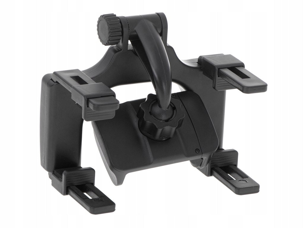 Suport telefon idealStore, cu prindere pe Oglinda Retrovizoare, Brate Reglabile, Rotire 360 , Ajustare pe Orizontala sau Verticala, Latime maxima 9 cm