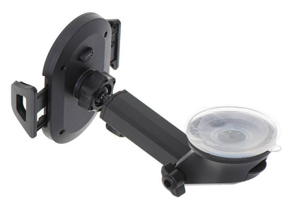 Suport pentru Telefon sau Navigatie idealStore XprofiSupp, Rotativ, Adancime Reglabila, Latime Ajustabila, latime maxima 8,7 cm, culoare Negru