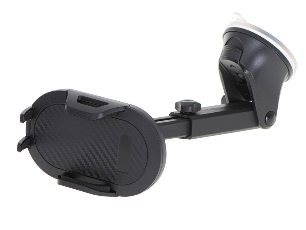 Suport pentru Telefon sau Navigatie idealStore XprofiSupp, Rotativ, Adancime Reglabila, Latime Ajustabila, latime maxima 8,7 cm, culoare Negru