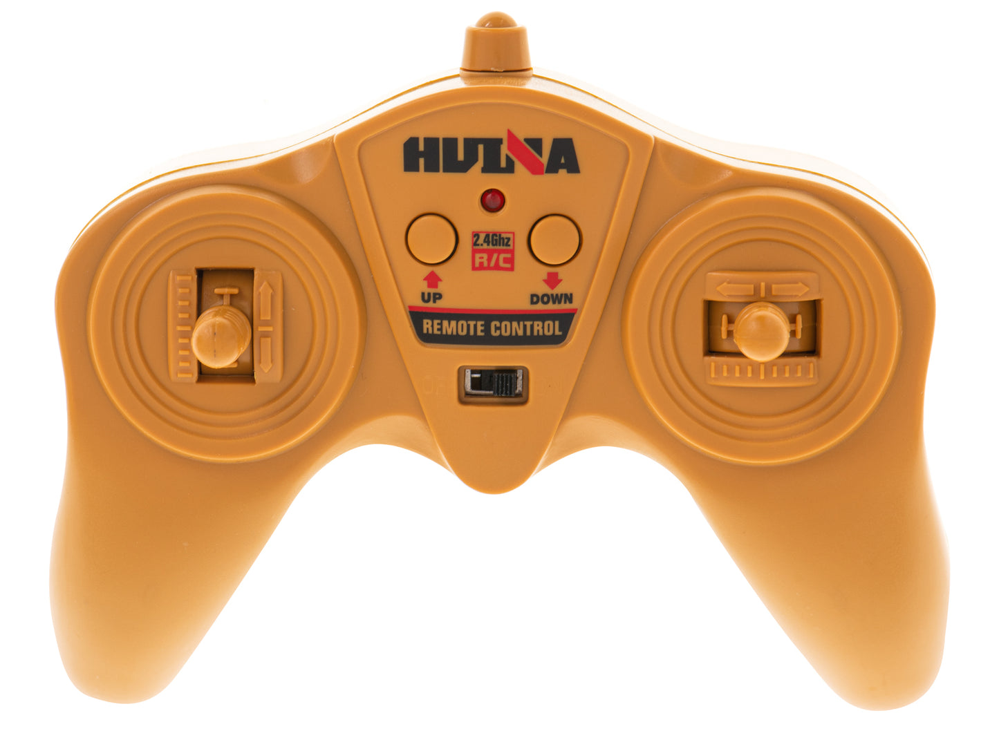 Camion Interactiv de Jucarie idealSTORE, Dimensiuni 28 x 11 x 14 cm, Iluminare LED, Anvelope din Cauciuc, Incarcare USB, Control la Distanta, Buton pentru Basculare, Scara 1:18, O Modalitate Excelenta de a Deveni un Mic Constructor