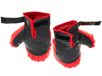 Set de Joaca BOX Champions Of The Stars idealSTORE, Include Sac de Box, 2 Manusi Universale, Rezistente la Lovituri, Ajuta la Dezvoltarea Copilului