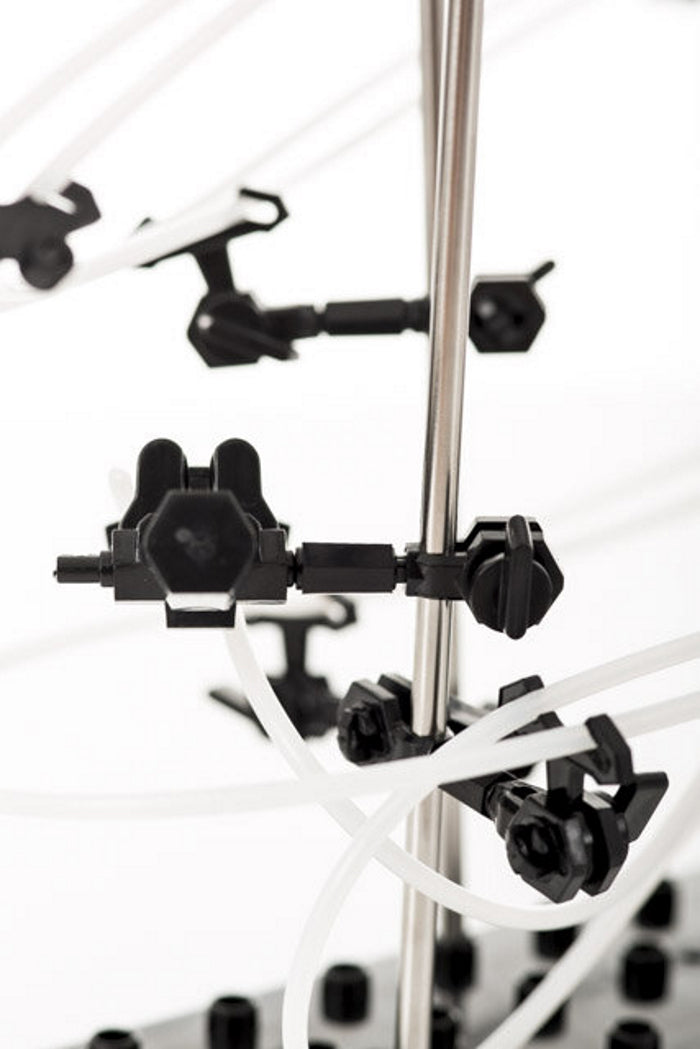 Set de Constructie Ball RollerCoaster 3D idealSTORE, Dimensiuni 71 x 20 x 36cm, Structura Metalica, Include 3 Bile de Otel, Sporeste divertismentul creativ si provocarile mentale, Level 3