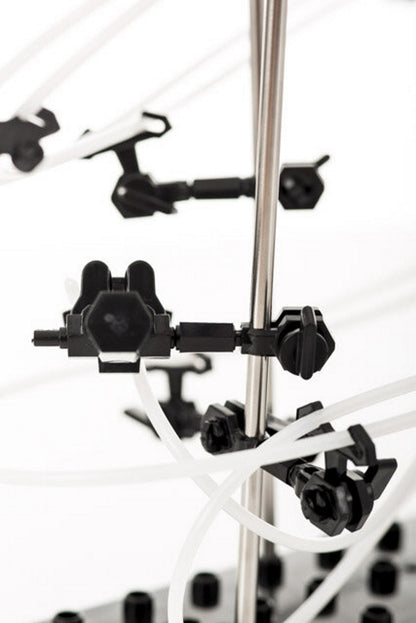 Set de Constructie Ball RollerCoaster 3D idealSTORE, Dimensiuni 71 x 20 x 36cm, Structura Metalica, Include 3 Bile de Otel, Sporeste divertismentul creativ si provocarile mentale, Level 3