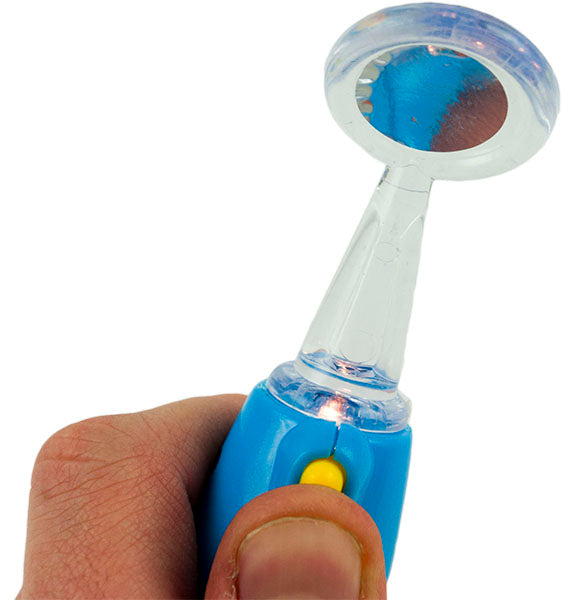 Trusa medicala de Jucarie pentru copii Little Doctor IdealStore, Include stetoscop cu efecte sonore, Termometru si tensiometru cu efecte luminoase, Valiza, Albastru