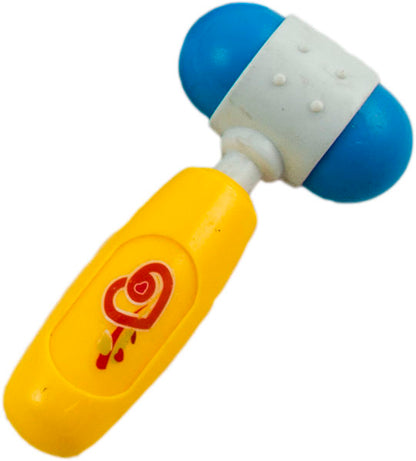 Trusa medicala de Jucarie pentru copii Little Doctor IdealStore, Include stetoscop cu efecte sonore, Termometru si tensiometru cu efecte luminoase, Valiza, Albastru