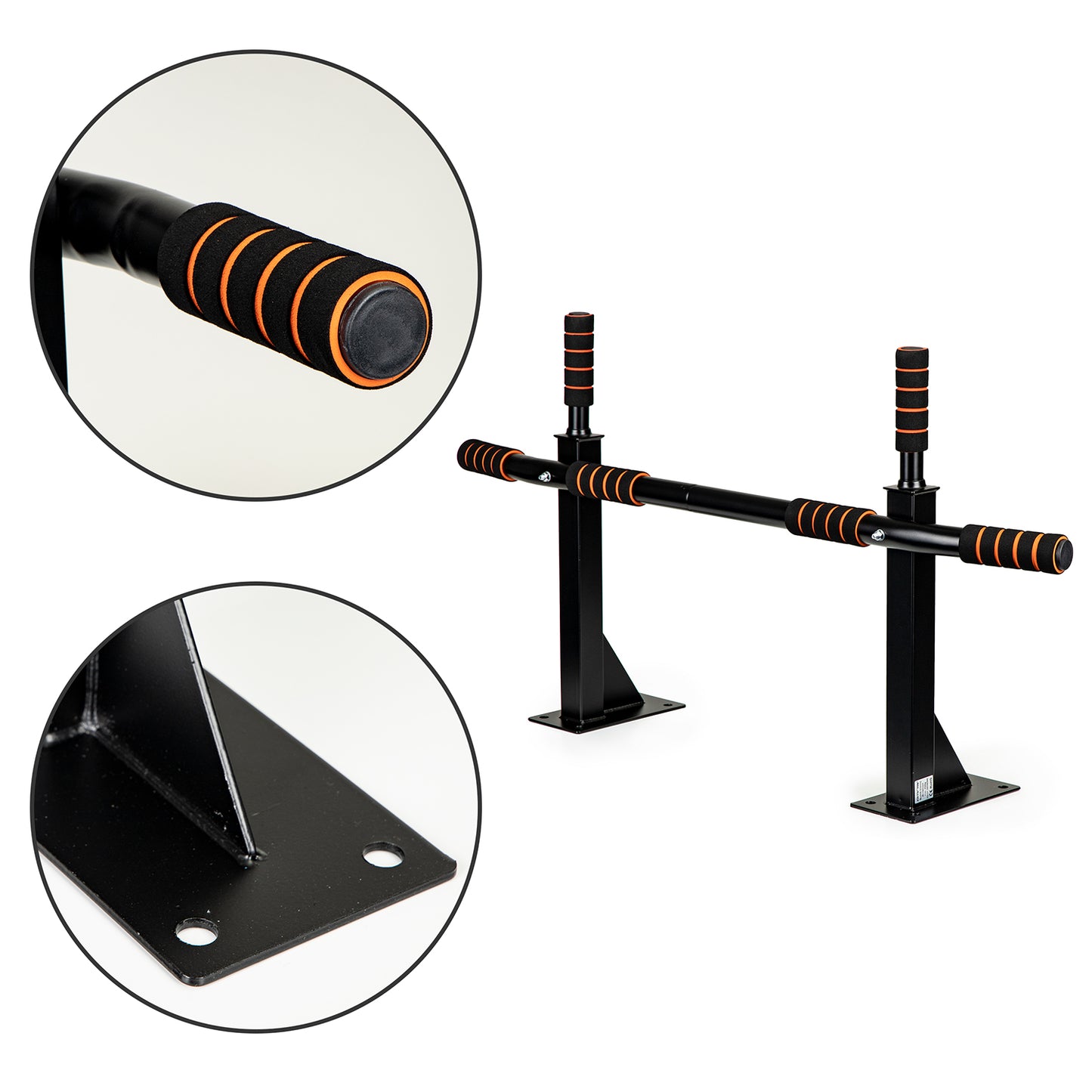 Bara de tractiuni TRX idealSTORE Multifunctionala, Manere moi antiderapante, Fabricata din otel, Montaj perete-tavan, Ajuta la dezvoltatea corpului, Sarcina 249 Kg