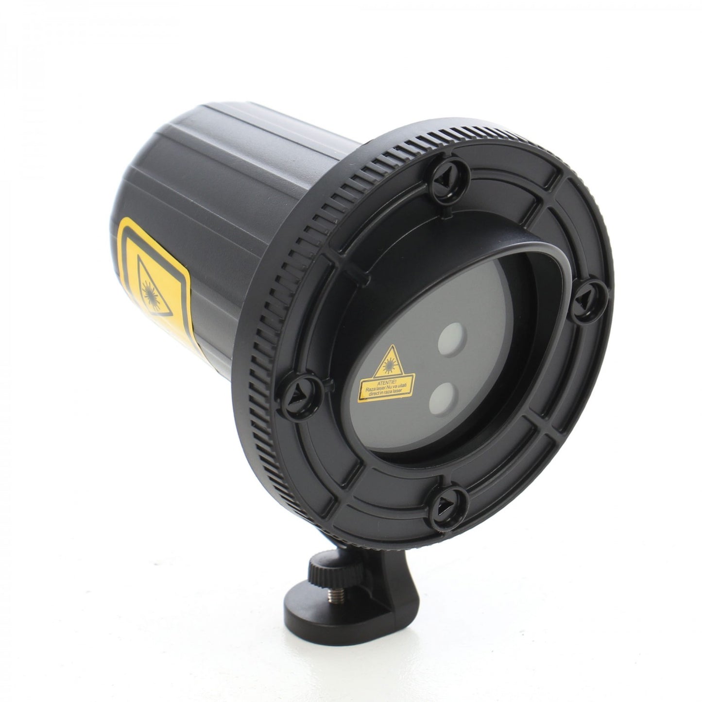 Instalatie Craciun IDL Laser Shower cu telecomanda ce creeaza efecte speciale de licurici clipitori in tonuri de verde si rosu, Carcasa de aluminiu si tarus de fixare din metal