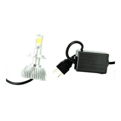 Set bec LED H3 9-16V 6000k + odorizant auto cadou !