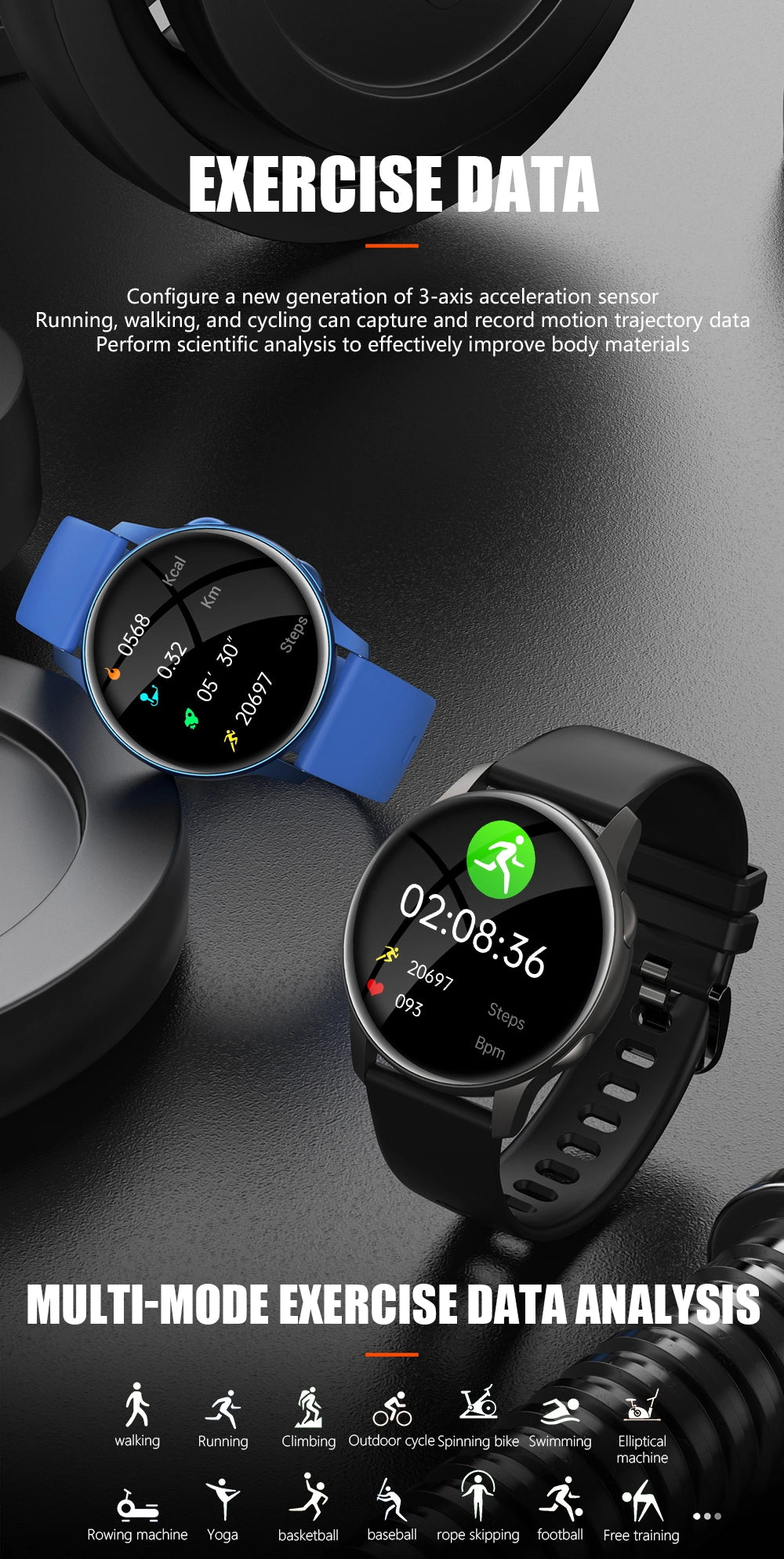 Ceas SmartWatch Lensa idealStore, Ecran HD 1.35', Notificari Apeluri/Mesaje/Aplicatii, Monitorizare Ritm Cardiac, Tensiune Arteriala, Oxigen din Sange, Moduri Sport, Momento Menstrual, Impermeabil, Roz