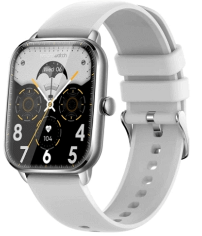 Ceas Smartwatch si Bratara Fitness Lexus Collection idealSTORE Ecran Tactil 3D Apeluri si Mesaje Bluetooth, Monitorizare Ritm Cardiac si Somn, Multi-Sport, Difuzor-Microfon, Barometru, IP67, Alarma, Android-IOS, Long Battery, Grey Edition