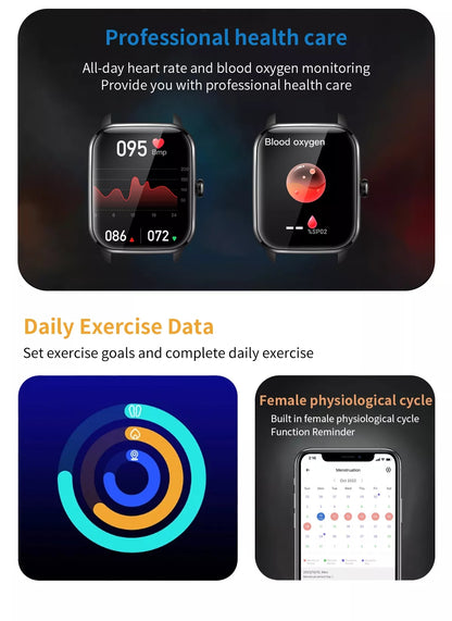 Ceas Smartwatch si Bratara Fitness Lexus Collection idealSTORE, Ecran Tactil 3D Apeluri si Mesaje Bluetooth, Monitorizare Ritm Cardiac si Somn Multi-Sport, Difuzor-Microfon, Barometru, IP67, Alarma, Android-IOS, Long Battery, Negru Edition