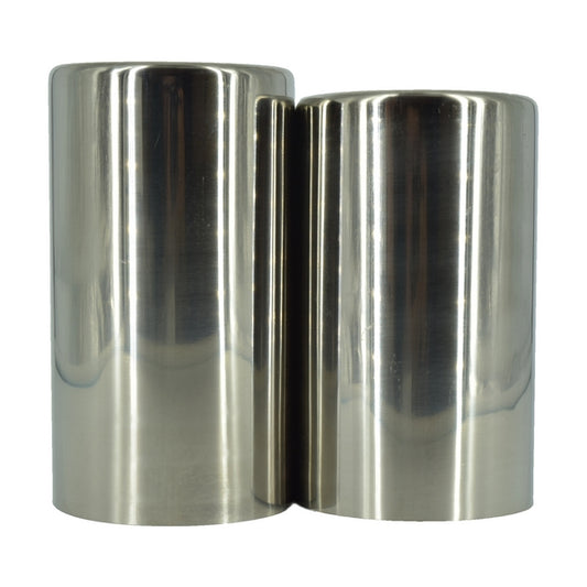 Ornament toba premium, Dublu, Compatibil gama VAG, Lungime 13.5cm, Latime 15cm, Diametru Teava 7.2cm