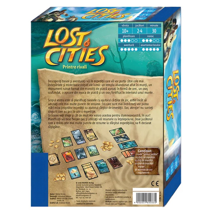 Joc Kosmos - Lost Cities, Printre rivali