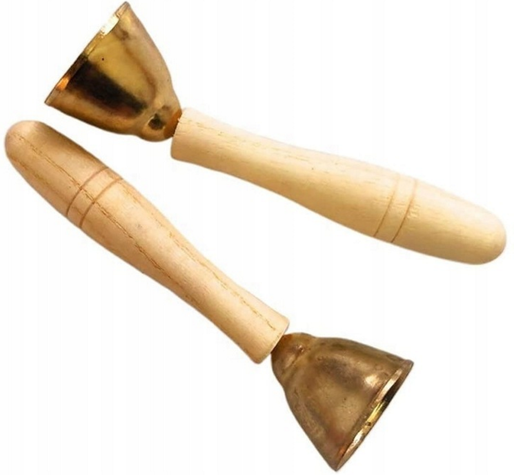 Instrumente Muzicale Din Lemn Little Musician idealSTORE, Include o Multime de Instrumente, Fluier, Toba, Clopotel, Saculet pentru Depozitare Ajuta la Dezvolatarea Auzului Muzical si al Abilitatilor Motorii